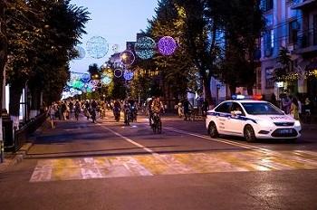 В Краснодаре прошел велопробег «Подзажги велосипед»