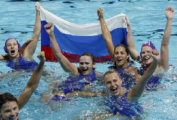 Российская сборная по водному поло одержала победу над Венгрией