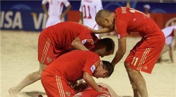 Сборная России вышла в финал чемпионата мира по пляжному футболу