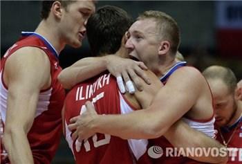Волейбольная сборная России вышла в квартет сильнейших на чемпионате Европы