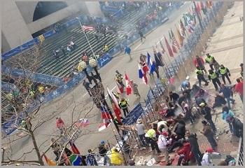 Взрыв на бостонском марафоне