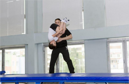 Школа прыжков на батуте Олимпик Фото 5.