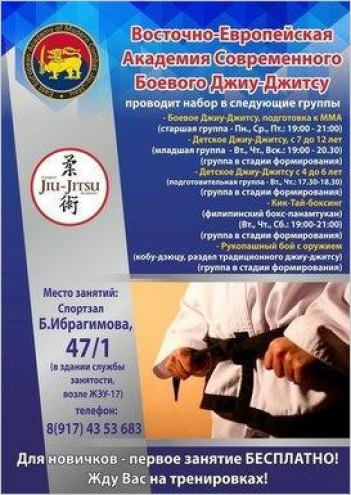 Восточно-Европейская академия современного боевого джиу-джитсу Фото 1.