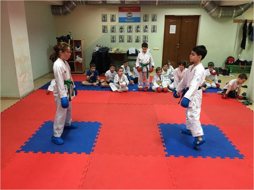 Школа Олимпийского каратэ WKF (ТЦ "Айсберг") Фото 6.