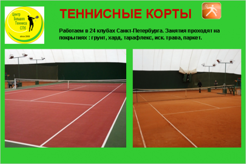 Центр большого тенниса СПб (Космонавтов-1) Фото 3.