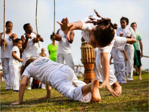 "Arte de gingar - So capoeira" (Баррикадная) Фото 1.