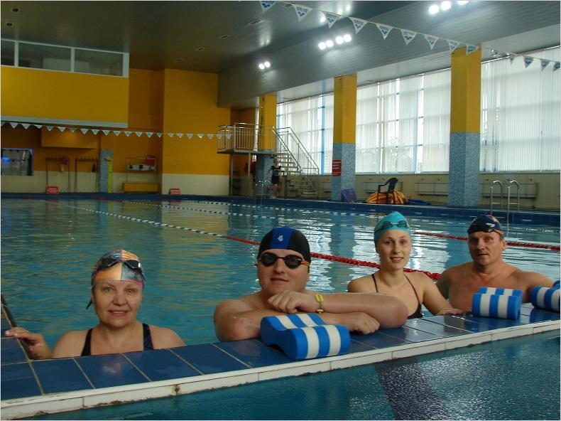 Занятия по плаванию для взрослых